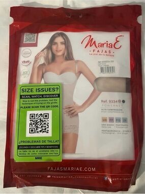 NWT Fajas MariaE Colombian Authentic
